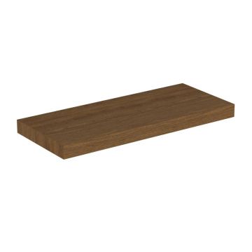 Blat pentru lavoar Ideal Standard Atelier Conca fara decupaj finisaj nuc inchis 120 cm