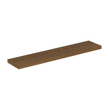 Blat pentru lavoar Ideal Standard Atelier Conca fara decupaj finisaj nuc inchis 240 cm