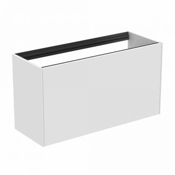 Dulap baza suspendat Ideal Standard Atelier Conca 1 sertar 100 cm alb mat