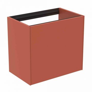 Dulap baza suspendat Ideal Standard Atelier Conca 1 sertar 60 rosu - oranj mat