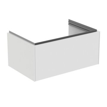 Dulap baza suspendat Ideal Standard Atelier Conca 1 sertar alb mat 80 cm