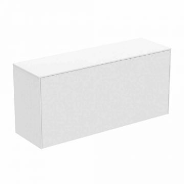 Dulap baza suspendat Ideal Standard Atelier Conca 1 sertar cu blat 120 cm alb mat