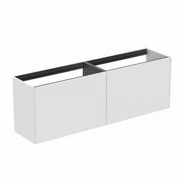Dulap baza suspendat Ideal Standard Atelier Conca 2 sertare 160 cm alb mat