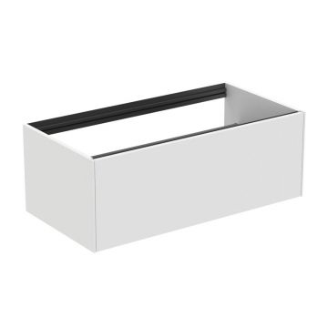 Dulap baza suspendat Ideal Standard Atelier Conca alb mat 1 sertar 100 cm