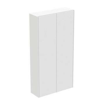 Dulap inalt suspendat Ideal Standard Atelier Conca alb mat 72 cm 2 usi