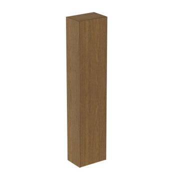 Dulap inalt suspendat Ideal Standard Atelier Conca finisaj nuc inchis 1 usa 37 cm
