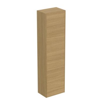 Dulap inalt suspendat Ideal Standard Atelier Conca finisaj stejar deschis 37 cm 1 usa