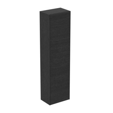 Dulap inalt suspendat Ideal Standard Atelier Conca finisaj stejar inchis 37 cm 1 usa