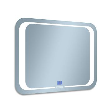 Oglinda cu iluminare Led Venti Timer 80 cm x 60 cm