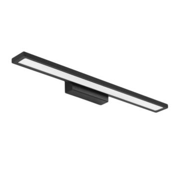 Aplica baie Rea Flat APP841-1W negru 80 cm