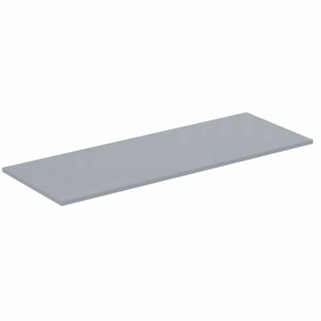 Blat pentru lavoar gri deschis Ideal Standard Connect Air fara decupaj 120 cm