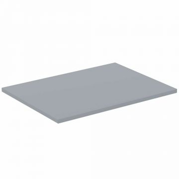 Blat pentru lavoar gri deschis Ideal Standard Connect Air fara decupaj 60 cm