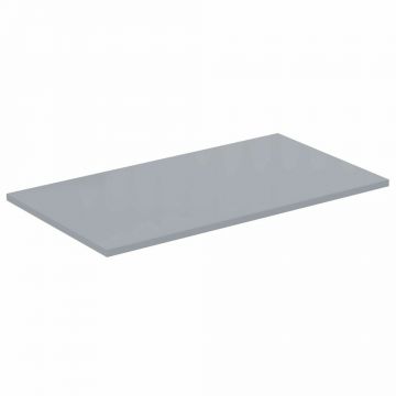 Blat pentru lavoar gri deschis Ideal Standard Connect Air fara decupaj 80 cm