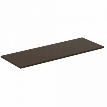 Blat pentru lavoar maro inchis Ideal Standard Connect Air fara decupaj 120 cm