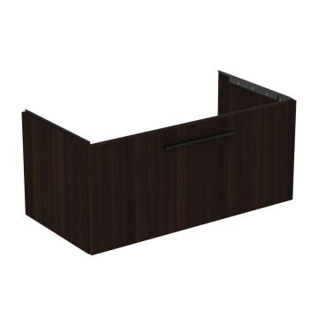 Dulap baza suspendat Ideal Standard i.life B finisaj stejar cafeniu 1 sertar 100 cm