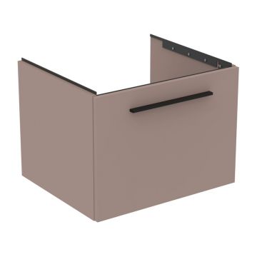 Dulap baza suspendat Ideal Standard i.life B gri - bej mat 1 sertar 60 cm