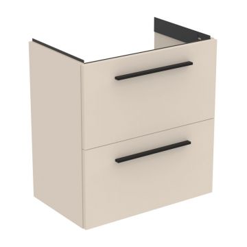 Dulap baza suspendat Ideal Standard i.life S 2 sertare bej - nisip 60 cm