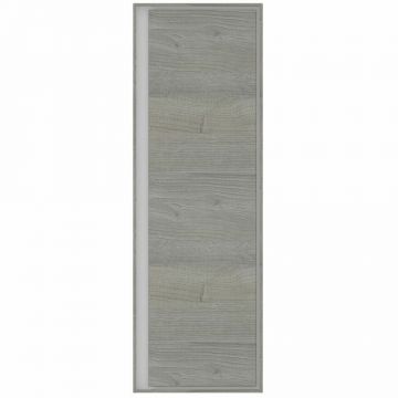 Dulap inalt suspendat gri deschis lemn Standard Connect Air 120x40 cm