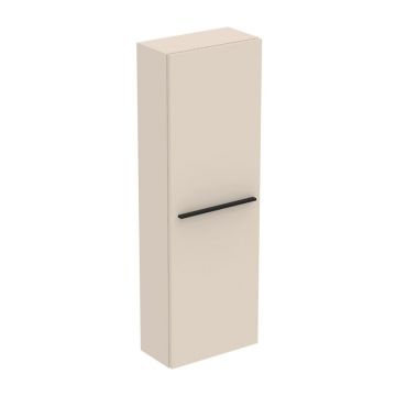 Dulap inalt suspendat Ideal Standard i.life S finisaj bej - nisip 40 cm 1 usa