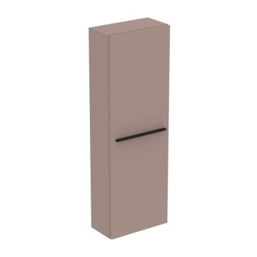 Dulap inalt suspendat Ideal Standard i.life S finisaj gri - bej 40 cm 1 usa