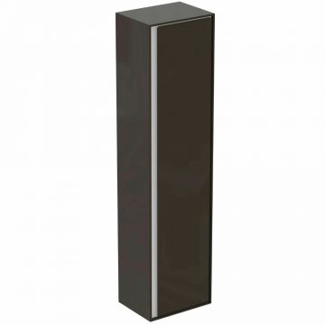 Dulap inalt suspendat maro inchis lemn Ideal Standard Connect Air 160x40 cm