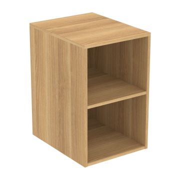 Dulap lateral inalt suspendat Ideal Standard i.life B finisaj stejar natural 40 cm