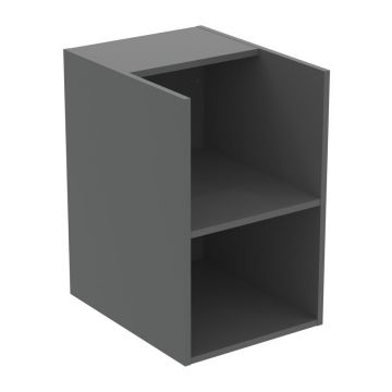 Dulap lateral suspendat Ideal Standard i.life B gri quartz mat 40 cm