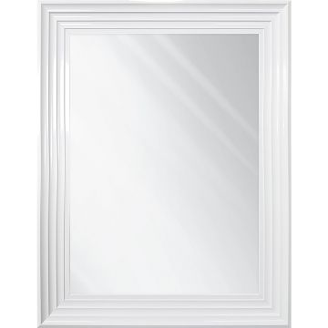Oglinda Ars Longa Malaga alb 65x85