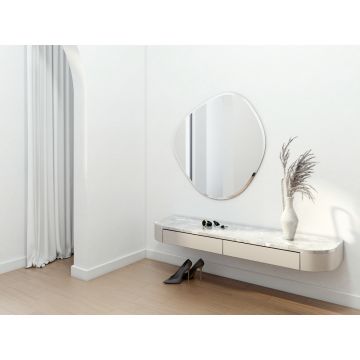 Oglinda asimetrica Dubiel Vitrum Albert 80x80 cm