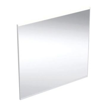 Oglinda cu iluminare si dezaburire Geberit Option Plus Square 75 cm aluminiu eloxat