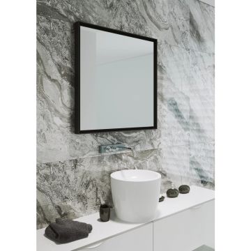 Oglinda dreptunghiulara Dubiel Vitrum Profix Black 60x80 cm