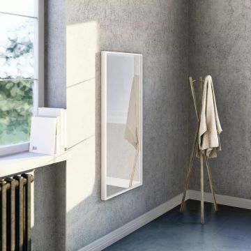 Oglinda dreptunghiulara Dubiel Vitrum Scandi White 50x90 cm