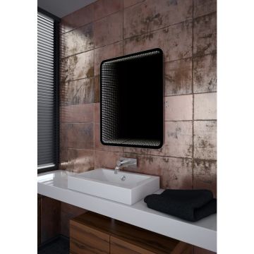 Oglinda dreptunghiulara LED Dubiel Vitrum Wenecja Smart R 97x65 cm