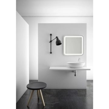 Oglinda patrata LED Dubiel Vitrum Perfect 60x60 cm