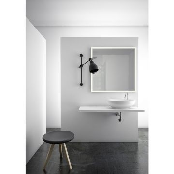 Oglinda patrata LED Dubiel Vitrum Solid 70x70 cm