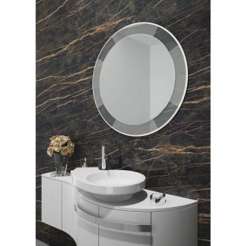 Oglinda rotunda LED Dubiel Vitrum Lumineo Beta 80x80 cm