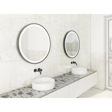 Oglinda rotunda LED Dubiel Vitrum Moon 70x70 cm
