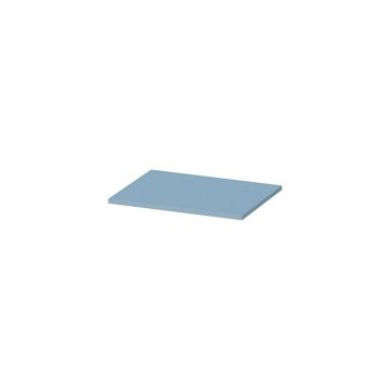 Blat pentru lavoar albastru Cersanit Larga 60 cm