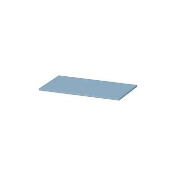 Blat pentru lavoar albastru Cersanit Larga 80 cm