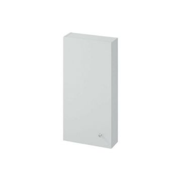 Dulap baie suspendat cu usa gri Cersani Larga 40 cm