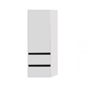 Dulap inalt suspendat Kolpasan, Pandora, 130 cm, alb