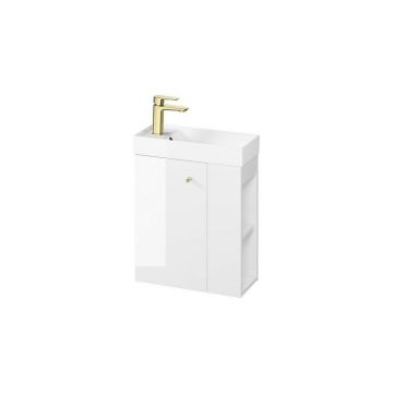 Dulap suspendat pentru lavoar Alb Cersanit Larga 50 cm