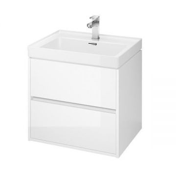 Mobilier suspendat Cersanit, Crea, 60 cm, alb