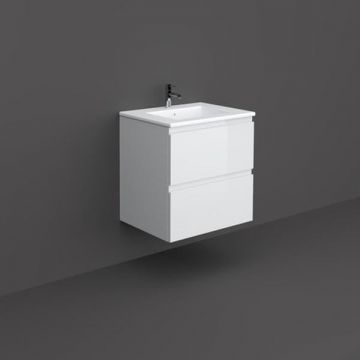 Mobilier suspendat, Rak, Joy, pentru lavoar, 60 cm, alb
