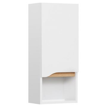 Dulap de baie alb înalt/suspendat 30x70 cm Set 857 – Pelipal