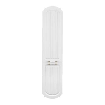 Dulap baie suspendat Huber  alb  manere aurii  35x150 cm