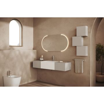 Mobilier baie SaviniDue, colecția Roma, lățime de 40 cm, gri
