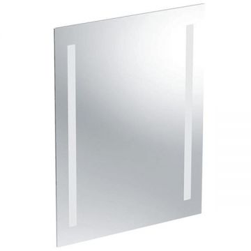 Oglinda cu iluminare LED, Geberit, Option Basic, dreptunghiulara, 50 x 65 cm
