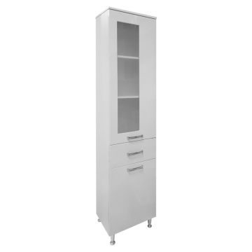 Dulap soldat baie Venus  alb  40x190 cm