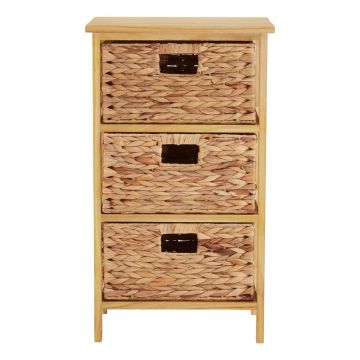 Comodă înaltă din lemn de paulownia 41x70 cm – Premier Housewares